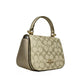 COACH Women's Lysa Top Handle Bag Crossbody Champagne Gold - One Size