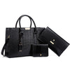 Snakeskin Diagonal Handbag Set