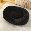 Fluffy Donut-Shaped Pet Bed
