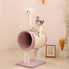 Animal-Themed Cat Tree with Tunnel – Multi-Functional Cat Scratching Post and Playhouse