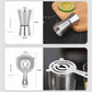 7-Piece Stainless Steel Cocktail Shaker Set with Bamboo Stand Bartender Kit