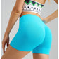 XL Seamless High Waist Yoga Shorts with Tummy Control