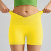 XL Seamless High Waist Yoga Shorts with Tummy Control