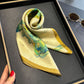 Women's Floral Print Mulberry Silk Scarve