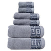 Luxury Cotton Bath & Hand Towel Set - 6-Pieces
