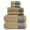 Luxury Cotton Bath & Hand Towel Set - 6-Pieces