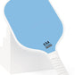 Fiberglass Pickleball Paddle Set - 2 Minimalist Paddles, 4 Balls, and Carry Bag