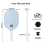 Fiberglass Pickleball Paddle Set - 2 Minimalist Paddles, 4 Balls, and Carry Bag