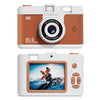 Retro 4K Digital Camera - 50MP, 16x Zoom, 2.4-inch IPS Screen
