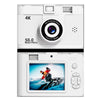 Retro 4K Digital Camera - 50MP, 16x Zoom, 2.4-inch IPS Screen