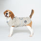 Grey Waterproof Reflective Dog Raincoat for Small to Large Dogs