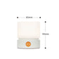 Cylindrical LED Night Light with Timer & Stepless Dimming - USB-C Rechargeable, 1200mAh Battery(Brown)