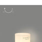 Cylindrical LED Night Light with Timer & Stepless Dimming - USB-C Rechargeable, 1200mAh Battery(Red)